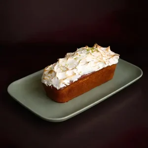 Cake citron meringuée